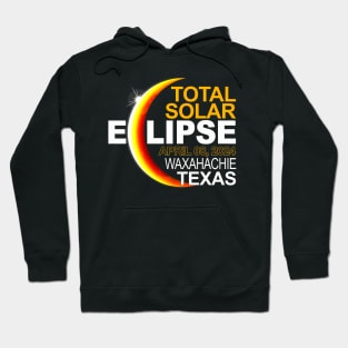 Waxahachie Texas Total Solar Eclipse April 8 2024 Hoodie